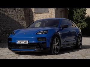 New 2026 Porsche Macan GTS in beautiful Lugano Blue colour