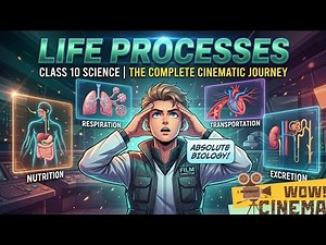 Life Processes Class 10 Science NCERT Cinematic Explanation chapter overview