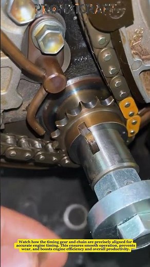 Engine Timing Gear & Chain Alignment – Perfect Setup for Peak Performance!