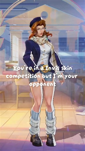 POV: You’re in a Invis Skin Competition but I’m your opponent…