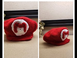 Crochet tutorial for Super Mario Brothers Hat