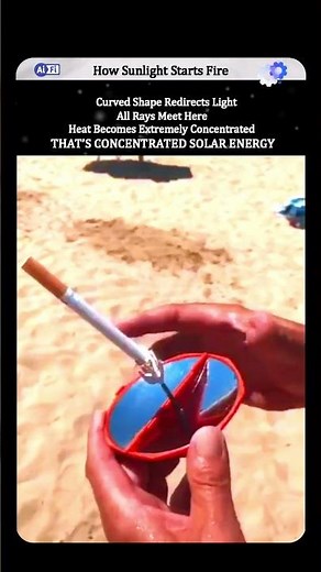 How Parabolic Mirrors Turn Sunlight Into Fire