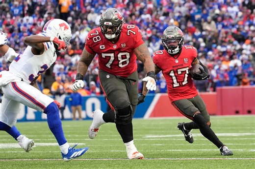 Buccaneers amid Decade of Success Drafting Offensive Linemen