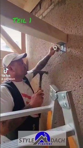 Stahl Gewindestab in Mauerwerk einkleben - Handwerker zeigt wie es geht oder auch nicht geht