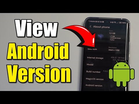 How to Find out Which Version of Android your Phone is running (13,14,15,16)