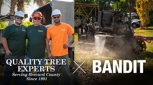 BANDIT Quality Tree Experts, FL: Why They Switched to the Bandit SG-75 Stump Grinder | Company Wrench