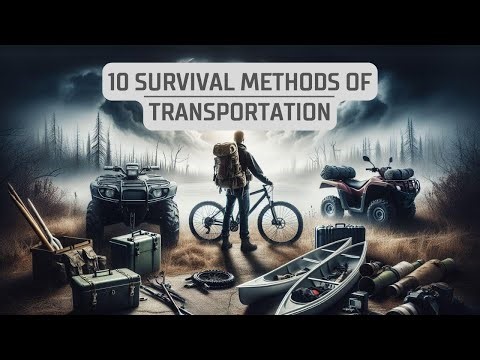 10 Survival Methods of Transportation #shtf