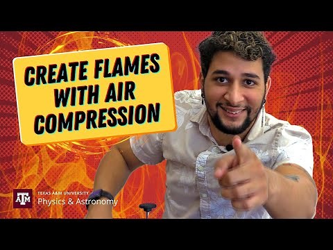 Create Flames With Adiabatic Compression (The Fire Piston)