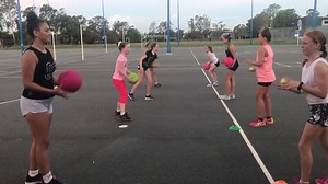 Pre season training -Ball Handling session using different size balls 💁🏼‍♀️ #netball #netballtraining #netballcoach #netballballskills #preseasontraining #goldcoastnetball | Elevate netball