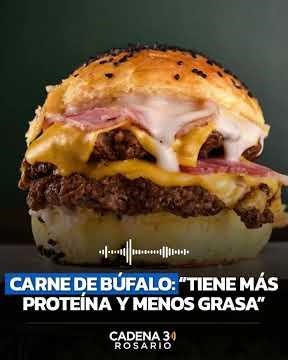 🍔 BUFFALO MEAT: "IT HAS MORE PROTEIN AND LESS FAT"