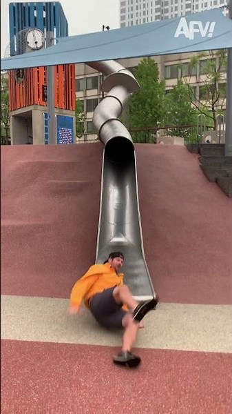 Is this the most famous slide in the world? 😂 #afv #funny #shorts