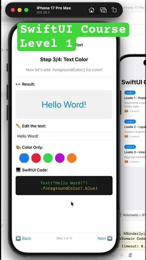 Learning SwiftUI by building simple apps