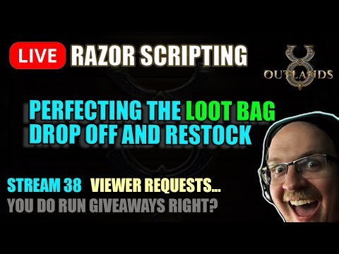 Organize and move your loot the way you want it ODC style- Ultima Online Outlands Razor Scripts LIVE