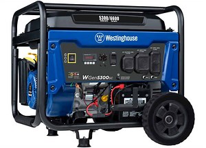 Westinghouse WGen5300sc 5300/6600W Portable Generator