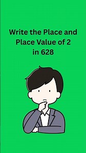 Place and Place Value 3 digit numbers Example 9 #placevalue