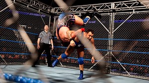 SmackDown: Santino Marella vs. Jack Swagger - United States Title Steel Cage Match