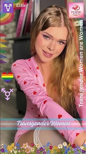 Ellie – Stunning Trans Beauty 👑🏳️‍⚧️ #shorts #transgender #viral