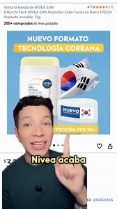 Protector solar en barra de Nivea Sun Stick #belleza #skincare #nivea #protectorsolar #novedades | fredydomyl