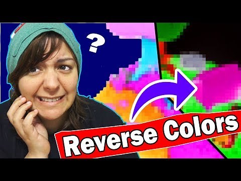 The INVERTED COLOR Challenge! Crafting polymer clay in Reverse NEGATIVES art craft