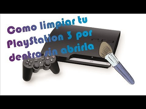 Como limpiar tu PlayStation 3 (PS3) por dentro sin abrirla - TRUCO
