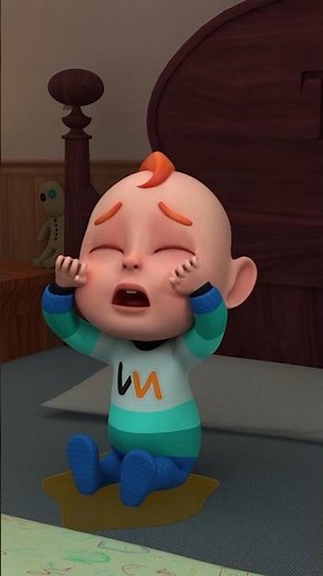 Oh no! Baby did pee pee in bed! | Rosoo - Baby Songs #kidssong #nurseryrhymes #foryou #shorts