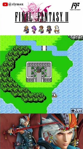 Incredible! Early airships in FFII? #funny #hacks #shorts