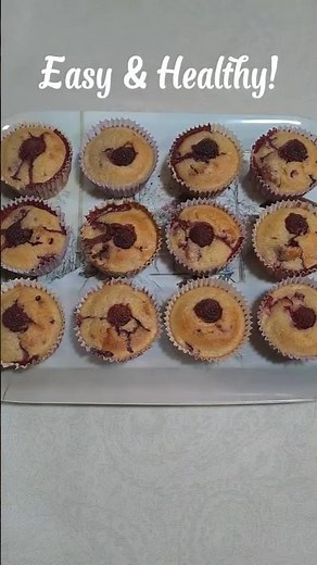 Quick & Easy: Sugar-Free Muffins (5 Minute Prep) #sugarfreerecipes #5minuterecipes #healthymuffins