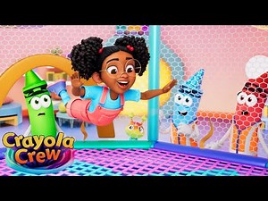 Zero Gravity FLYING! | @CrayolaCrewOfficial Full Episode | Fun & Creative Cartoons for Kids