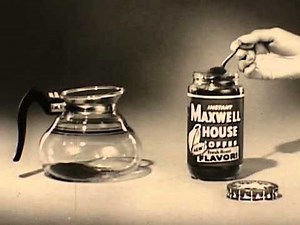 1950's Maxwell House Commercial