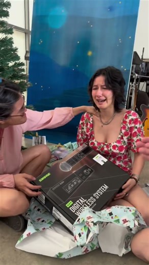 Ugly crying at my Xmas gift like