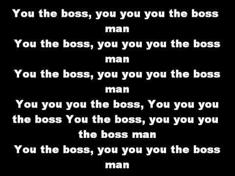 You The Boss Lyrics-Rick Ross ft Nicki Minaj