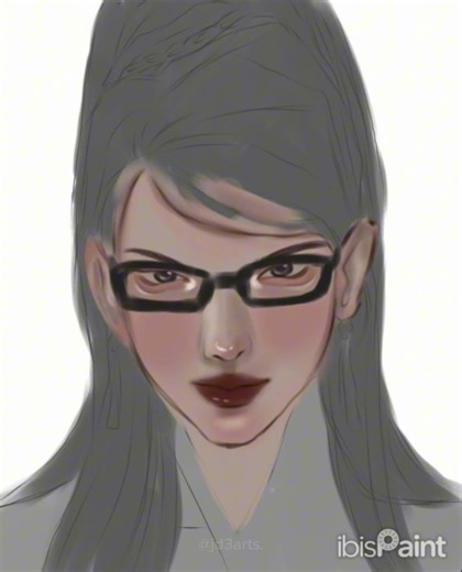 Bayonetta speed paint,sorry for my little mistakes in the art #digitalart #bayonetta #jd3arts