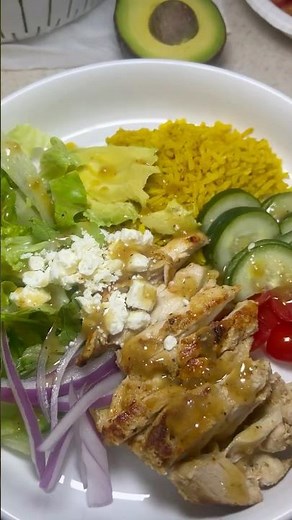 Easy Greek Chicken Bowl 🥗 | Lower Sodium Recipe