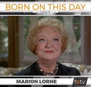 Marion Lorne (RIP) was born on this day in 1883. Lorne is remembered for playing the beloved role of Aunt Clara on #Bewitched, starring in 27 episodes before her death in 1968. 🔮✨ Watch #Bewitched weekdays at 12p ET on FETV! | FETV