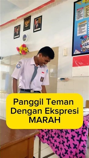 Call Friends with an ANGRY expression !! #vocational school #students #youtobeshorts #drawing #cute