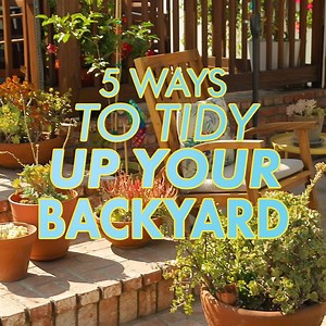 5 Ways To Tidy Up Your Backyard Throwing a backyard party this summer? Try out these helpful cleaning tips with Scotch-Brite™ Brand! | Tasty Home