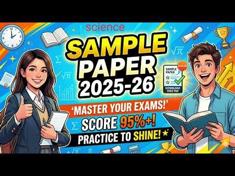 Science sample paper 2025-26 class10th