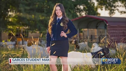 Garces student making history by being first FFA state officer