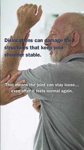 If your shoulder has ever popped out once… it’s not the same shoulder anymore