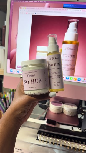 So Her Bundle is back in stock. I don’t know for how long but if you missed it, grab it now 🫶🏾🩷