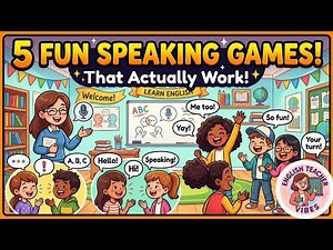5 Fun Speaking Games That Actually Work! 🎤 | Easy ESL Activities for Any Classroom