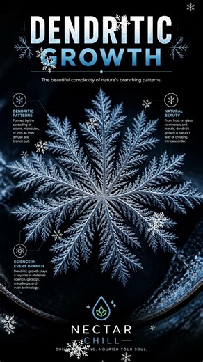 The Shocking Mathematics Behind Dendritic Structures #science #mindblown