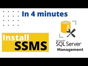 How to install SSMS on Windows 10 | SQL Server Management Studio v18.6 | [2020]