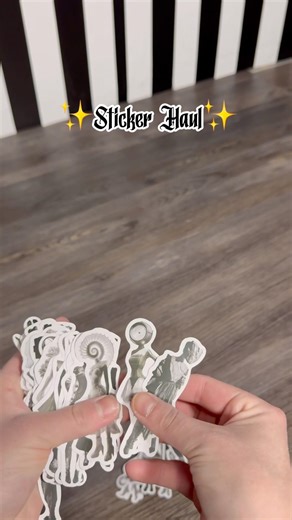 ✨Sticker Haul✨ These stickers are interesting (my fav is the cat one) #stickers