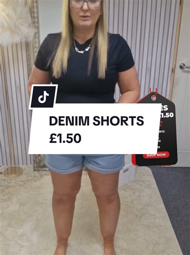 Affordable Denim Shorts for Just £1.50
