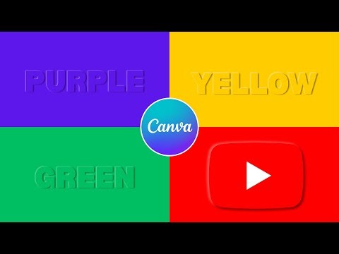 Emboss Effect Canva Tutorial | Efek Timbul 3D Mudah & Cepat di Canva