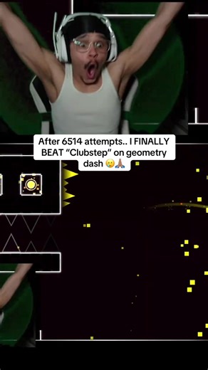 Conquering Clubstep in Geometry Dash