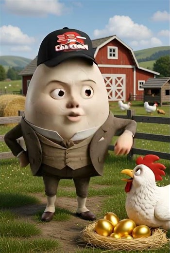 Humpty Dumpty’s Golden Business! 🥚✨ | The Best Eggs in Town