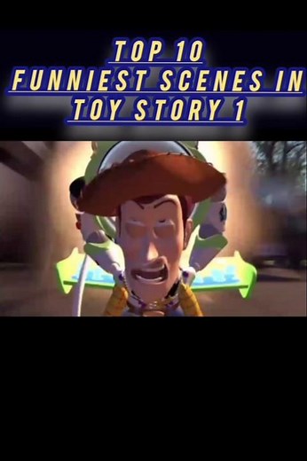 Top 10 funniest scenes in toy story 1 #toystory