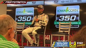 2.5K views · 25 reactions | “It’s defintely gonna be special long term.” - William Byron on completing the trifecta at Iowa Speedway. Presenting Partner: My Place Hotels | Frontstretch | Facebook